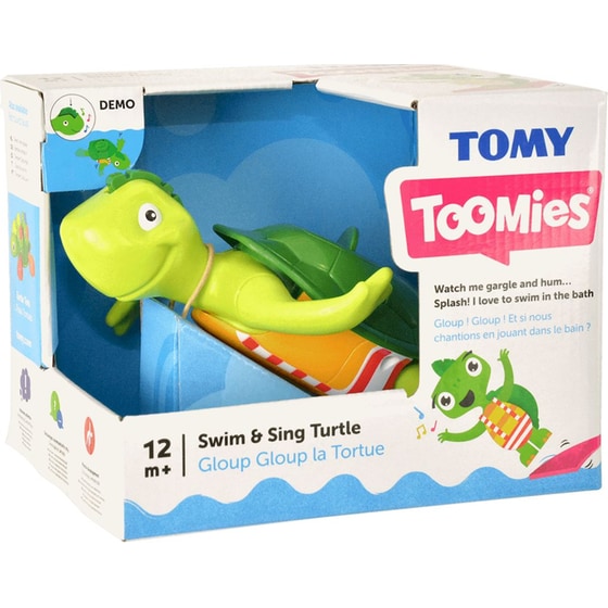 Παιδικό Παιχνίδι Μπάνιου Tomy Toomies Swim & Sing Turtle image 0