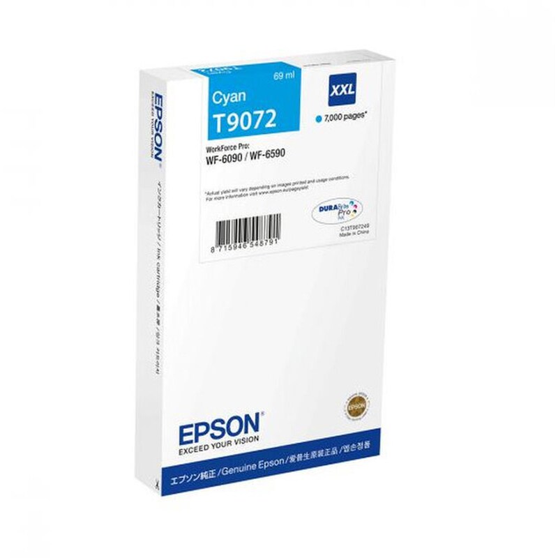 Epson T90724N  XXL Κυανό Μελάνι Εκτυπωτή