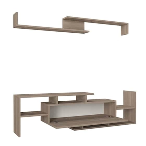 Σύνθετο Dream Esmarket 153.6x25x42 cm - Φυσικό Χρώμα Ξύλου image 1