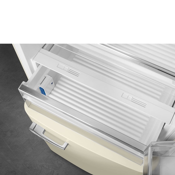 SMEG FAB38RCR5 481 Lt Μπεζ Ψυγειοκαταψύκτης image 6