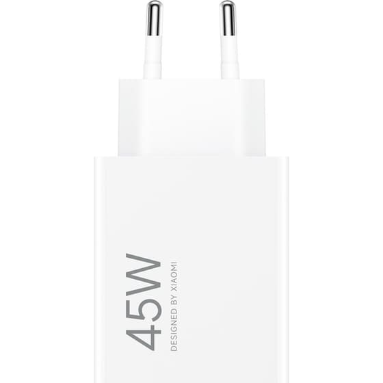Φορτιστής Πρίζας Xiaomi Turbo Charging Power Adapter USB-A 45W - White image 1