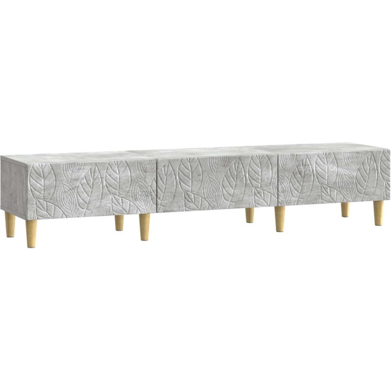 Έπιπλο Τηλεόρασης VidaXL 147x34.5x30 cm - Γκρι Σκυροδέματος