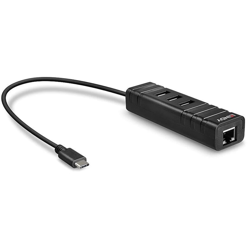 LINDY Lindy 43249 USB Hub 4-Port USB 3.2 συμβατό με USB-C