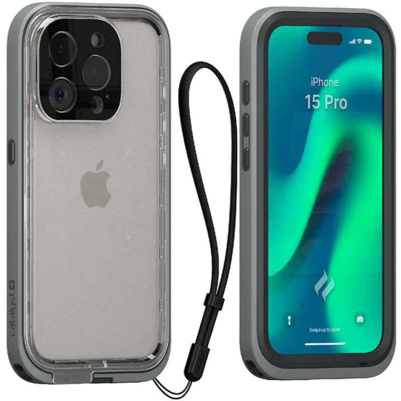 CATALYST Θήκη Apple iPhone 15 Pro - Catalyst Total Protection Case - Titanium Gray