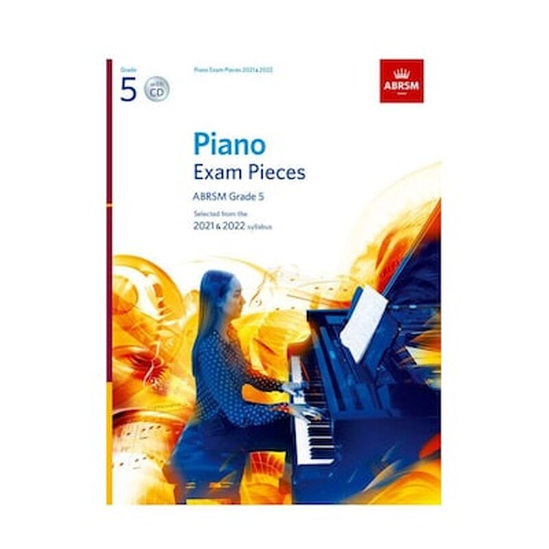 Abrsm Piano Exam Pieces 2021 – 2022, Grade 5 With Cd Βιβλίο Για Πιάνο