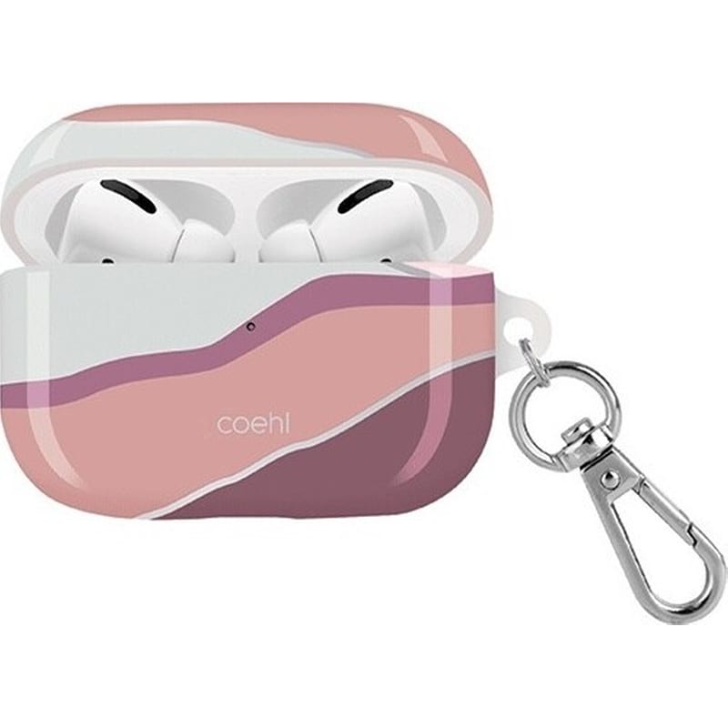 UNIQ Uniq Coehl Ciel Θήκη Slim Hybrid Apple Airpods Pro - Sunset Pink