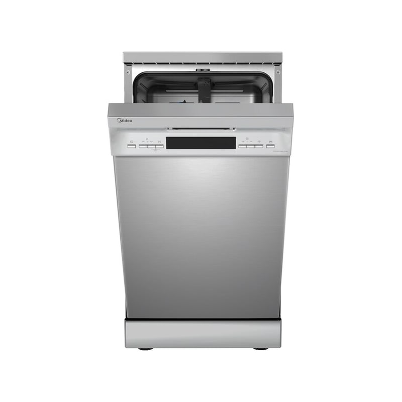MIDEA MIDEA MFD45S200X.2-ES για 10 Σερβίτσια με Wifi Inox Πλυντήριο Πιάτων