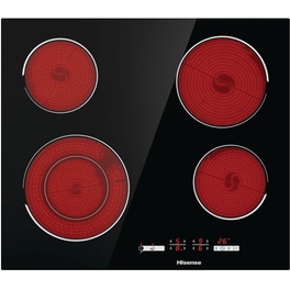 HISENSE E6432C 60 cm  Μαύρο Εστία Κεραμική Αυτόνομη