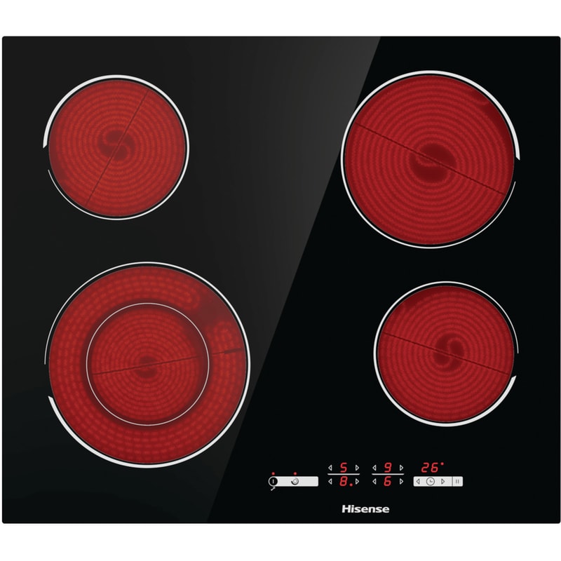 HISENSE E6432C 60 cm Μαύρο Εστία Κεραμική Αυτόνομη HISENSE