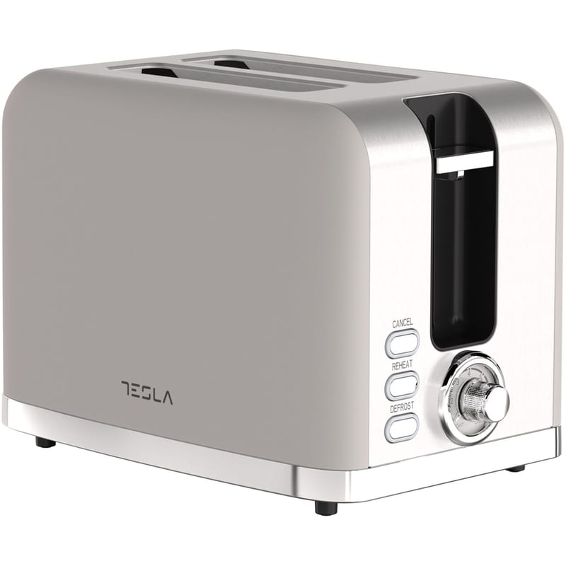 TESLA TS600CX 2 Θέσεων 930W Κρεμ Φρυγανιέρα