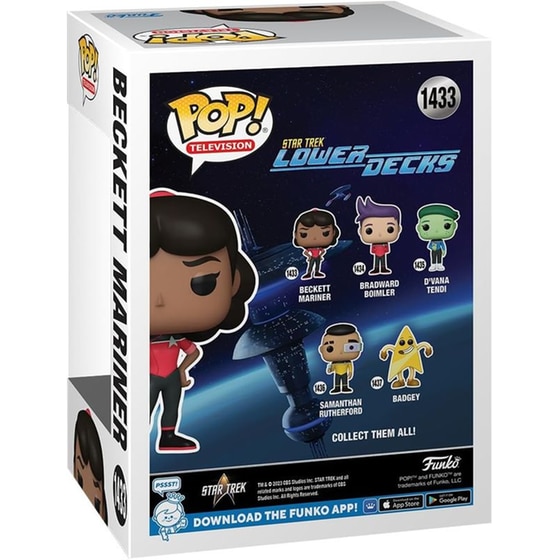 Funko Pop! Television - Star Trek: Lower Decks - Beckett Mariner #1433 image 1