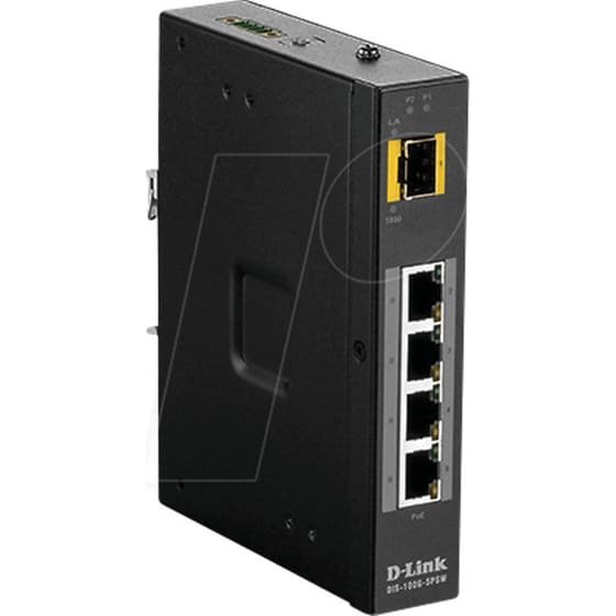 D-Link DIS-100G-5PSW Network Switch Unmanaged Gigabit Ethernet (1000 Mbps) image 0