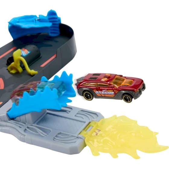Mattel Hot Wheels City Πίστα Σούπερ Πυροσβεστικός Σταθμός image 3