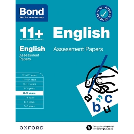 Bond 11+: Bond 11+ English Assessment Papers 8-9 years image 0