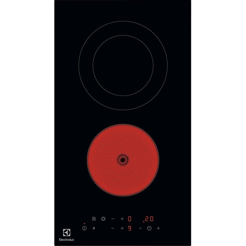 ELECTROLUX LHR3233CK 30 cm Μαύρο Εστία Κεραμική Αυτόνομη