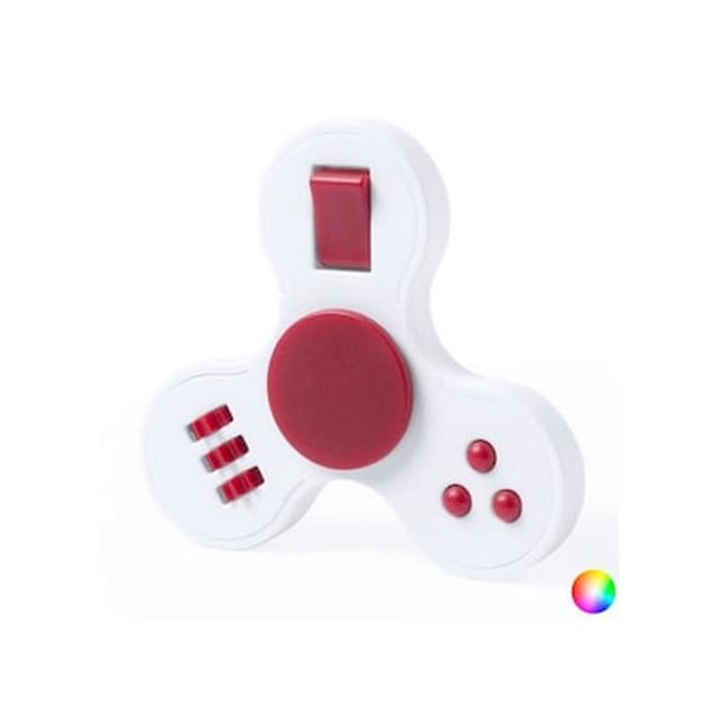 Spinner 145805 (7,5 X 7,5 X 1,5 Cm) Κόκκινο Bigbuy Tech