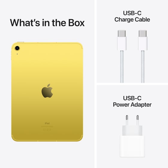 Apple iPad 10.9" 2022 (10th Gen) 64GB 5G - Yellow image 7