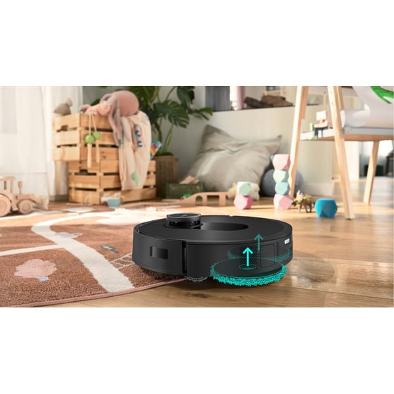 BOSCH SPOTLESS MAX BCRDW3B για Σκούπισμα και Σφουγγάρισμα Μαύρο Σκούπα Ρομπότ image 15