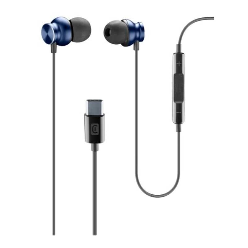Ακουστικά Handsfree Cellular Line Sparrow USB-C - Μπλε