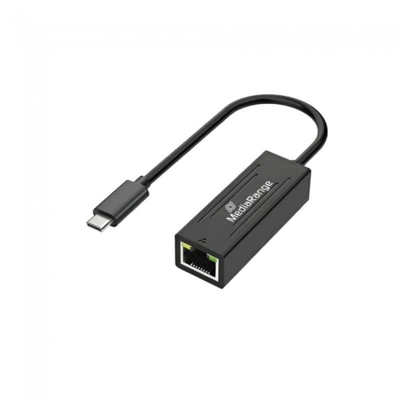 Αντάπτορας MediaRange MRCS237 USB-C σε Ethernet RJ45 Gigabit Ethernet