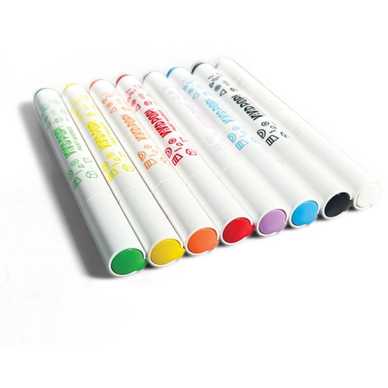 Μαρκαδόροι Ooly Vivid Pop! Water Based Ακρυλικοί Κλασσικοί (8 Τεμάχια) image 4