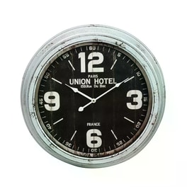 Αναλογικό Ρολόι Espiel Τοίχου Log525 Φ58 cm - Εκρού