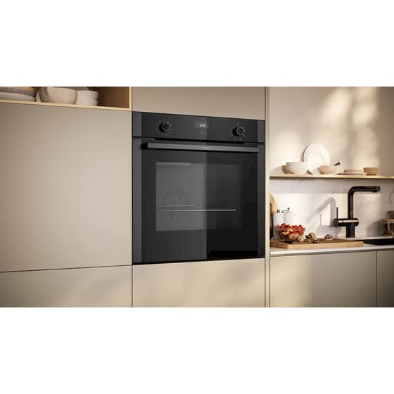 NEFF B1ACE4AG3 71 Lt Graphite Grey Εντοιχιζόμενος Φούρνος Άνω Πάγκου image 4