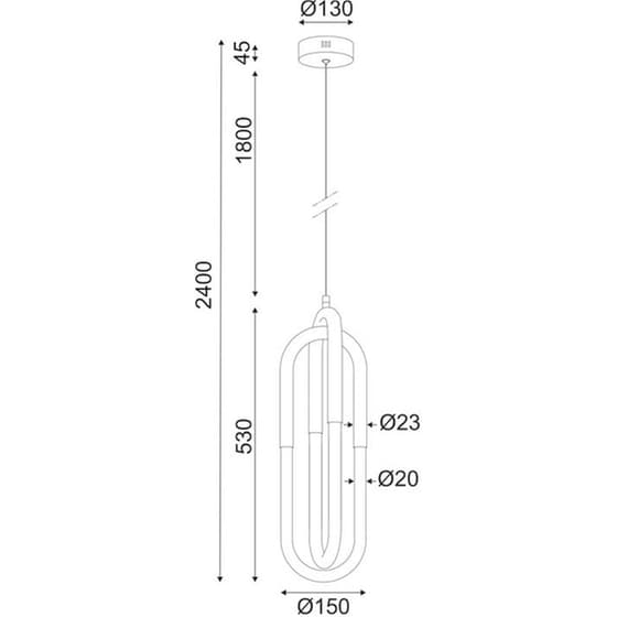 Φωτιστικό Οροφής Led Aca Venus Zm33ledp15ch Μεταλλικό - Ασημί image 1