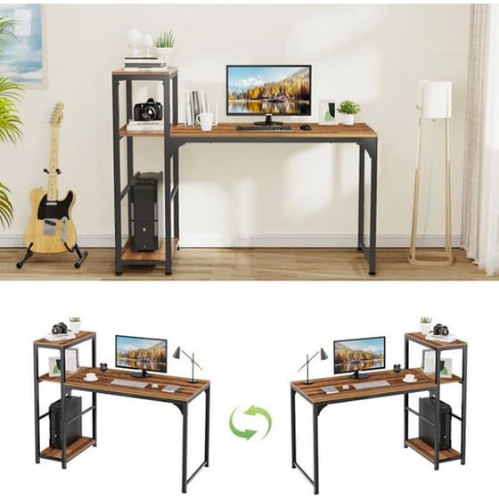 Γραφείο Eureka Ergonomic Zx Sh140a Rw 140x60x109 4εκ image 2