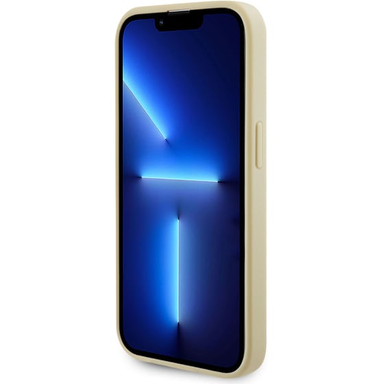 Guess Saffiano Hard Case Θήκη Προστασίας Από Δερματίνη – Iphone 15 Pro (μπεζ – Guhmp15lpsahmcb) image 4