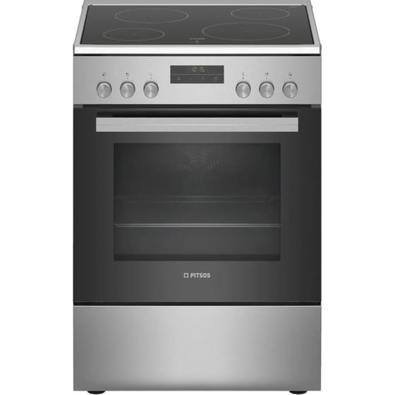 PITSOS PHN039150 66 Lt Inox Ηλεκτρική Κουζίνα Κεραμική image 0