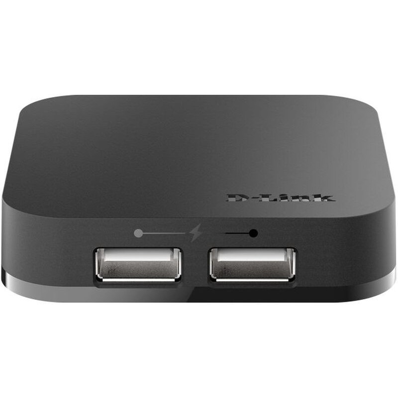 D-Link DUB-H4 USB Hub 4 σε 1 USB-A - Μαύρο