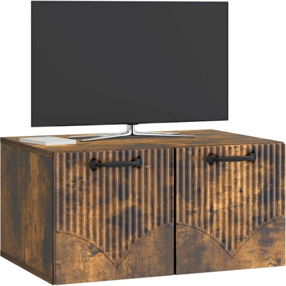 Επιτοίχιο Έπιπλο Τηλεόρασης VidaXL 59.5x41x30 cm - Γκρι Sonoma image 2