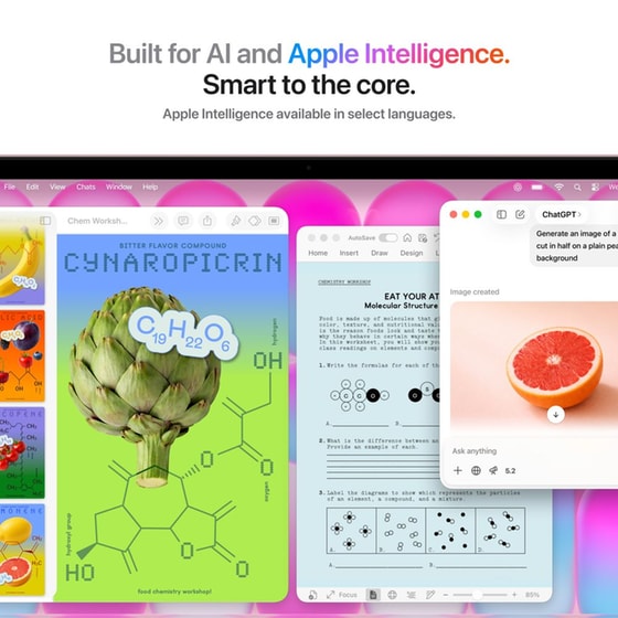 Apple MacBook Neo with A18 Pro Chip 13" QHD (Apple A18 Pro/8GB/5 Cores GPU/512GB SSD/MacOS) Blush image 6