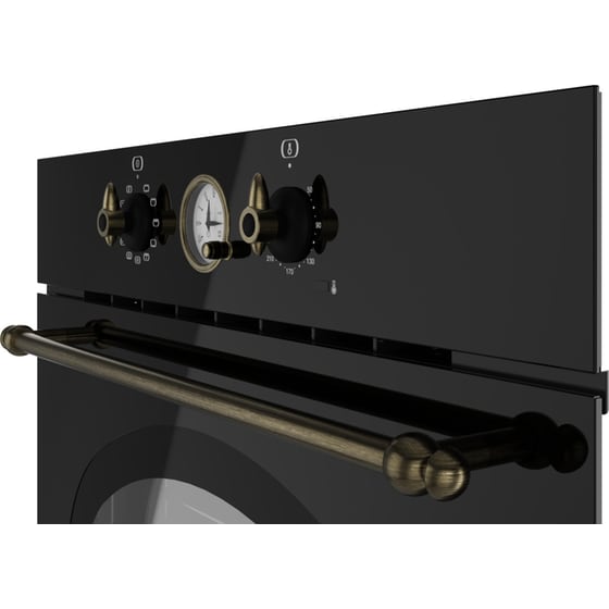 TEKA HRB 6300 AT 70 Lt Μαύρο Εντοιχιζόμενος Φούρνος Άνω Πάγκου image 3