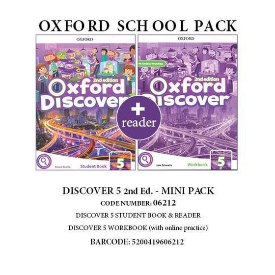 Discover 5 (II ed) MINI PACK (+READER) - 06212 image 0