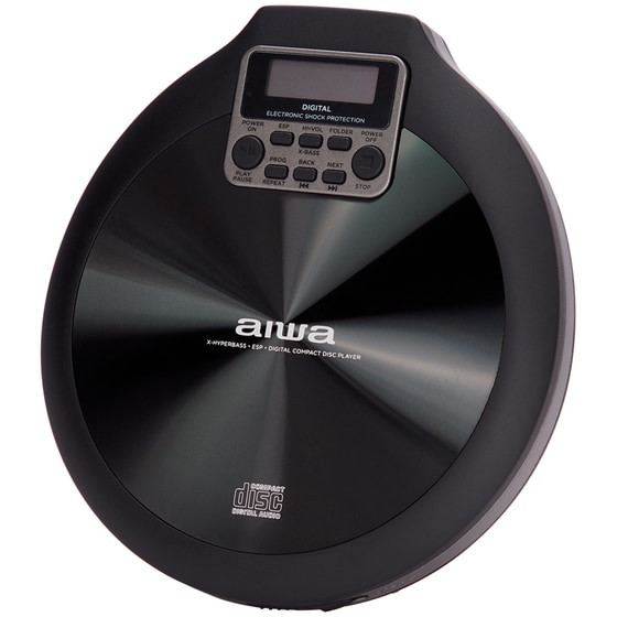 Φορητό CD Player AIWA PCD-810BK - Μαύρο image 1