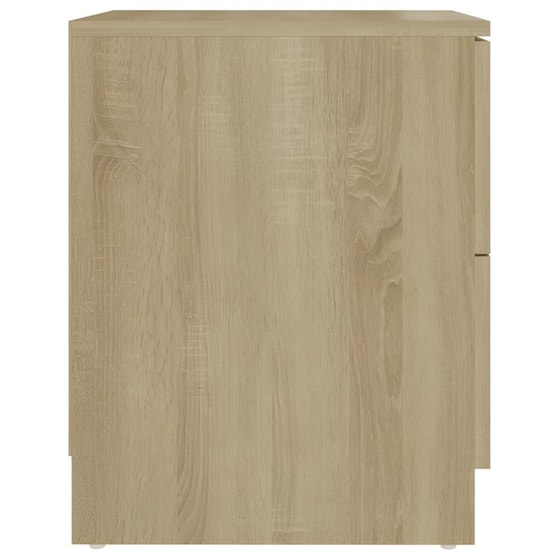Κομοδίνο Vidaxl Από Μοριοσανίδα 2τμχ 40x40x50 cm - Sonoma Δρύς image 4