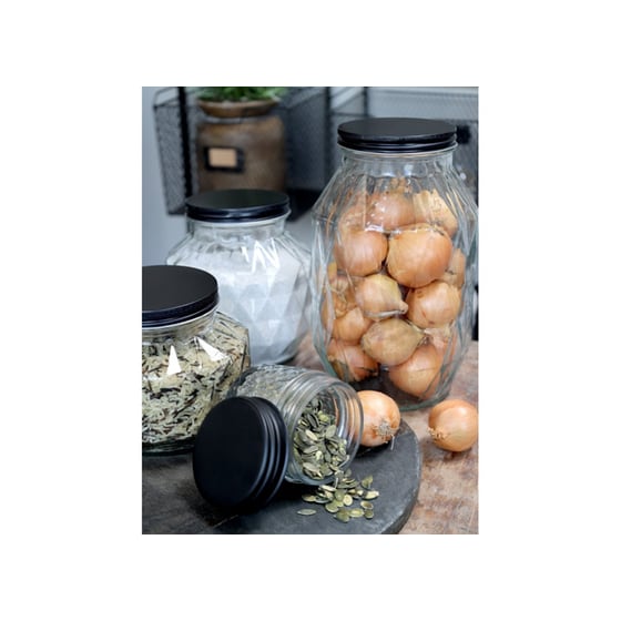 Γυάλινο Βάζο Diamond Chic Antique Extra Large image 1