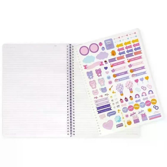 Σημειωματάριο Legami Ριγέ Σπιράλ Maxi Teddy Bear image 5