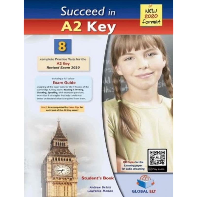 Succeed in Cambridge English A2 Key (KET) 8 Complete Practice Tests 2020 Self-Study Edition