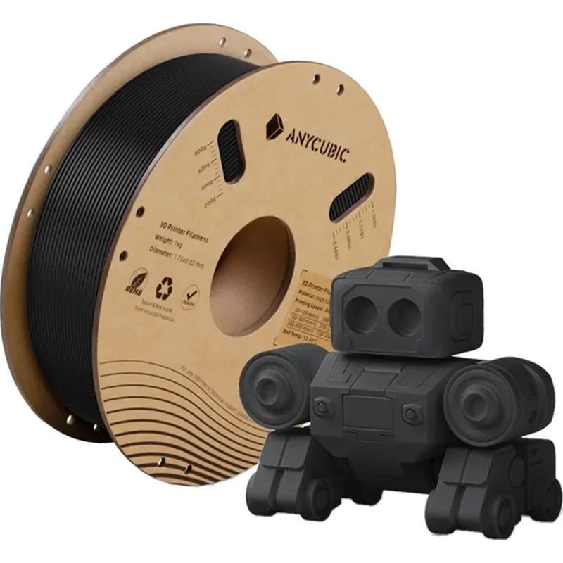 Anycubic Νήμα 3D Εκτυπωτή PLA Filament 1.75 mm - Black