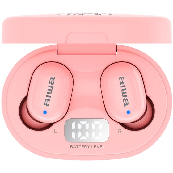 Ακουστικά Bluetooth Aiwa Dot Pods - Ροζ image 5