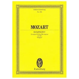 Βιβλίο Για Σύνολα Editions Eulenburg Mozart - Symphony Nr.38 In D Major [pocket Score]