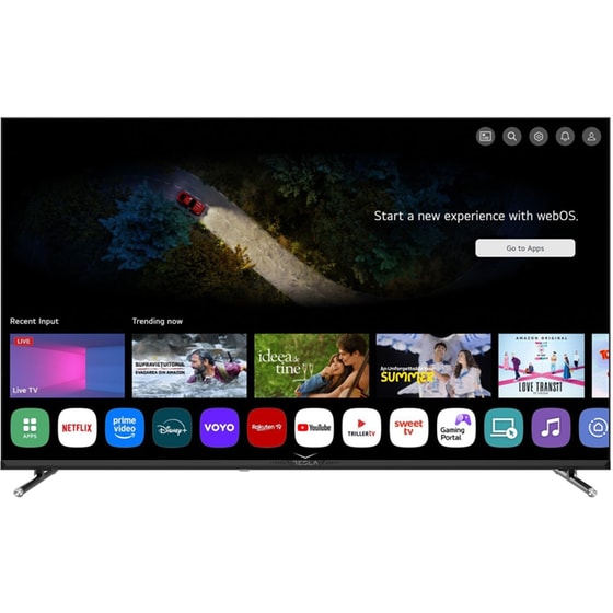 Tesla LED 50" 4K Smart Τηλεόραση 50E655BUW image 4