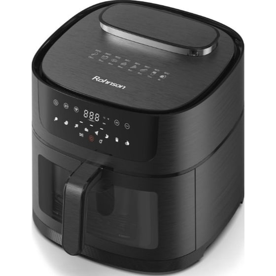 ROHNSON SMARTCHEF XL 2 R-2858 με Wi-Fi και Αποσπώμενο Κάδο 1800W 8 L Μαύρο Φριτέζα Αέρος image 1