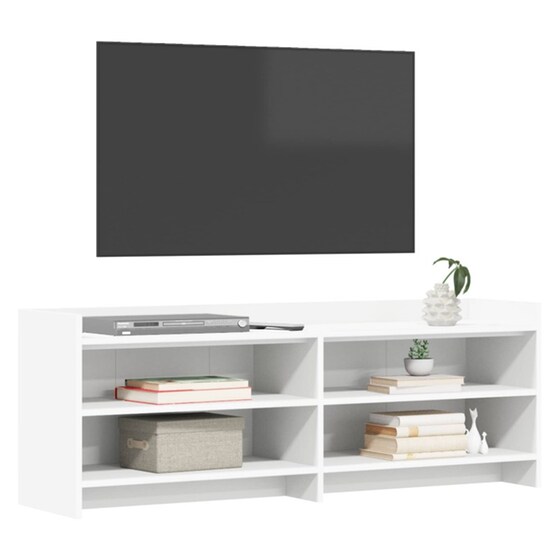 Έπιπλο Τηλεόρασης VidaXL 135 x 33 x 47 cm - Λευκό image 2