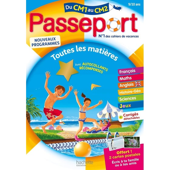 Passeport Toutes les matières du CM1 au CM2 image 0