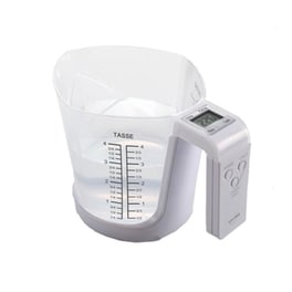 INOVALLEY 3kg Λευκή Ψηφιακή Ζυγαριά Κουζίνας
