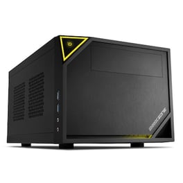 Κουτί Desktop Sharkoon Shark Zone C10 - Μαύρο/Κίτρινο